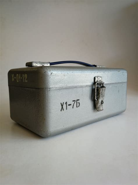 soviet metal box|antique soviet items.